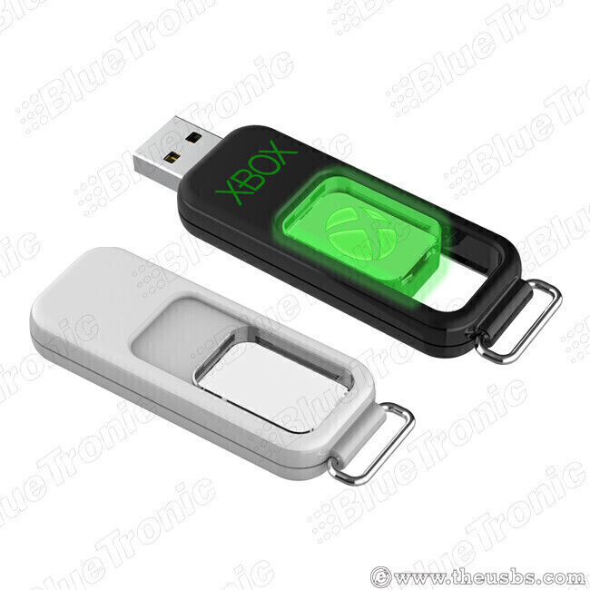 Push USB flash drive light acrylic